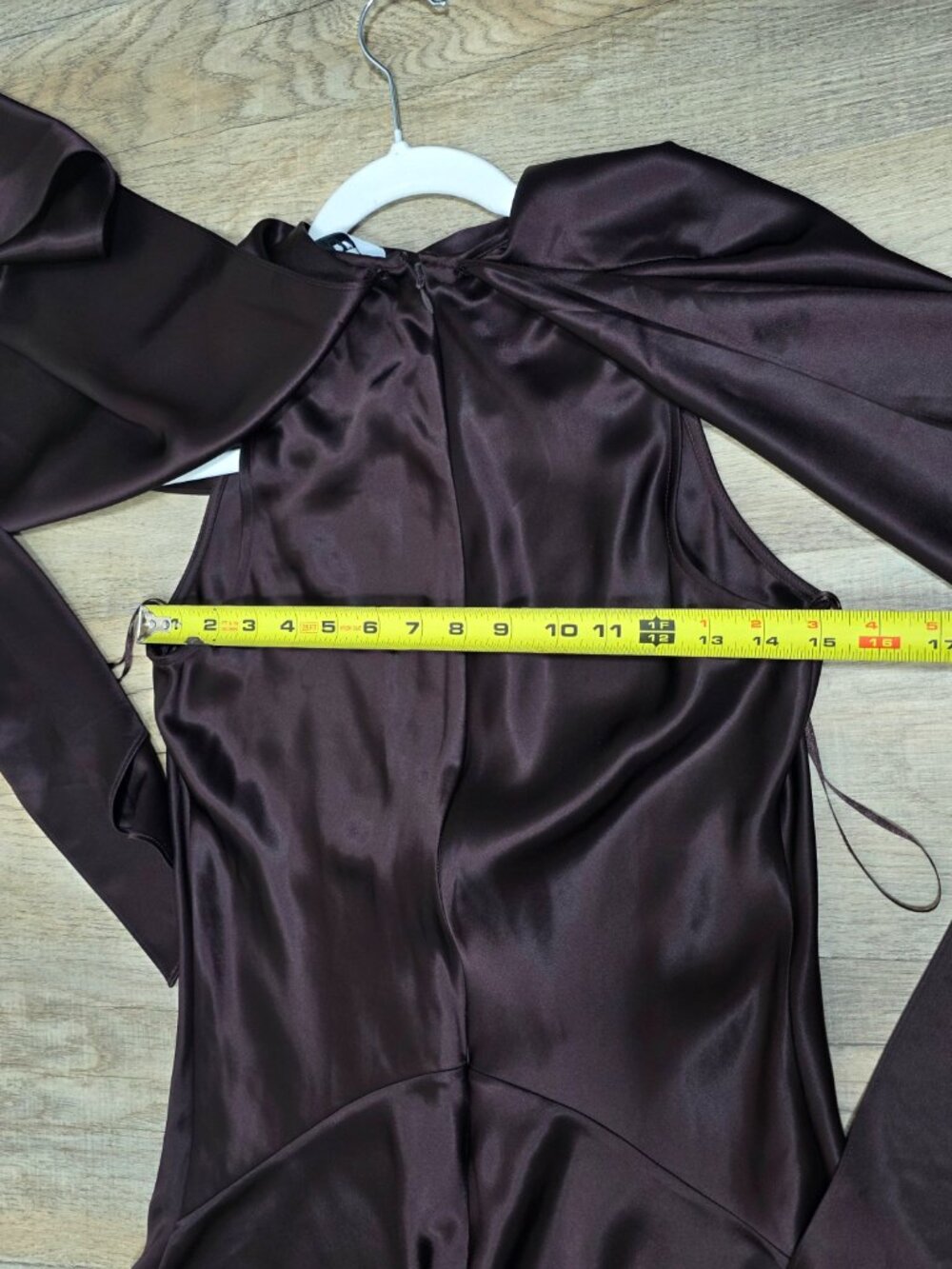 Reiss Fae Satin Sash Detail Gown Size 0 MSRP $595 - Picture 12 of 14